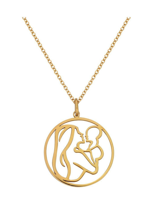 Necklace Pregnancy Gold Plated