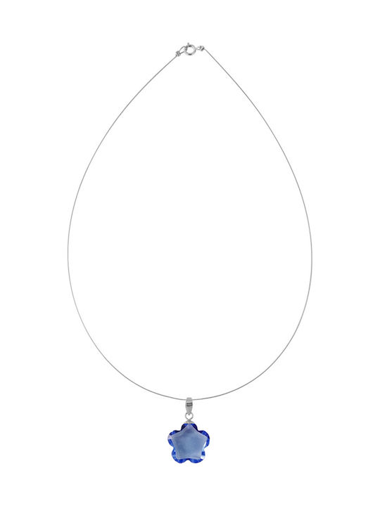 Margaritari Blue Charm από Επιχρυσωμένο Ασήμι Margaritari Blue Charm από Επιχρυσωμένο Ασήμι