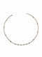Exis Jewellery Choker από Επιχρυσωμένο Ασήμι