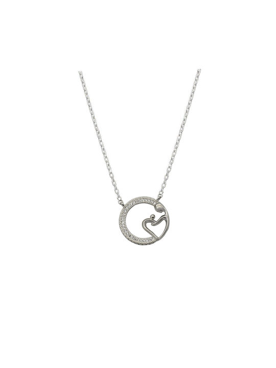 Majestic Necklace Mum from Silver