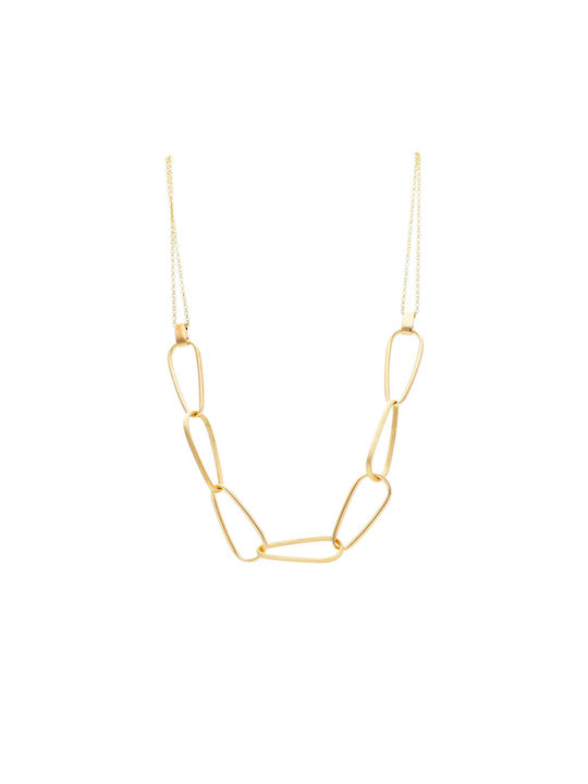 Mentzos Necklace from Gold 14K