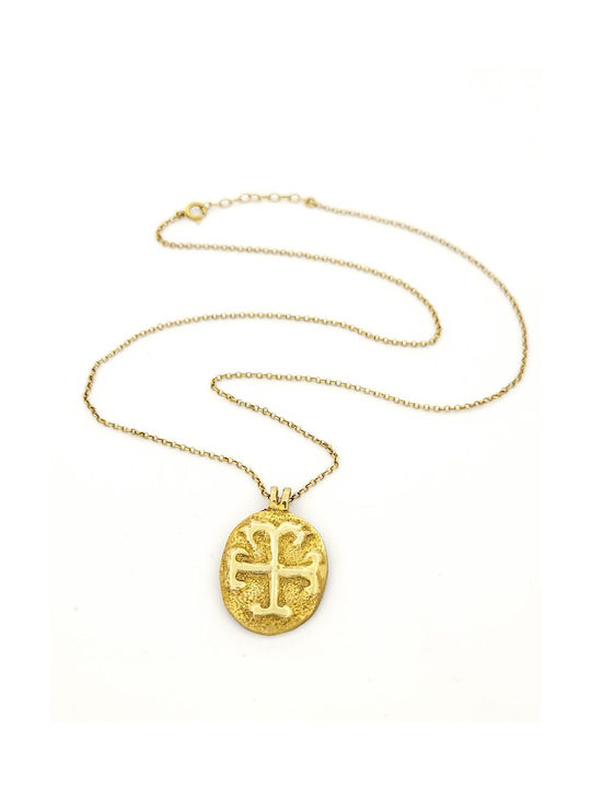 Kirkikosmima Necklace from Gold Plated Silver