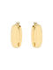 Earrings Hoops made of Gold 14K