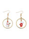 Earrings Hoops Gold Plated