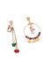 Earrings Hoops Gold Plated