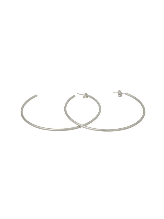 Earrings Hoops made of Steel