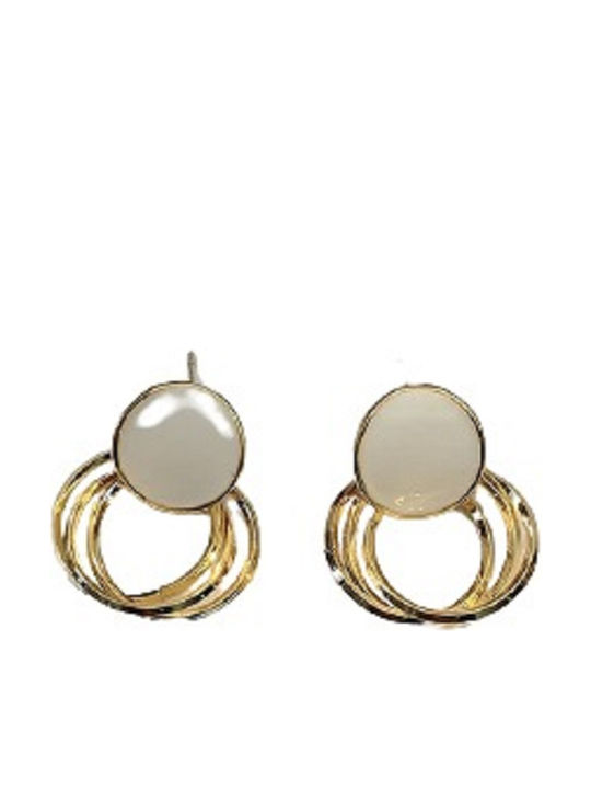 Pearl's Garden Earrings Gold Plated
