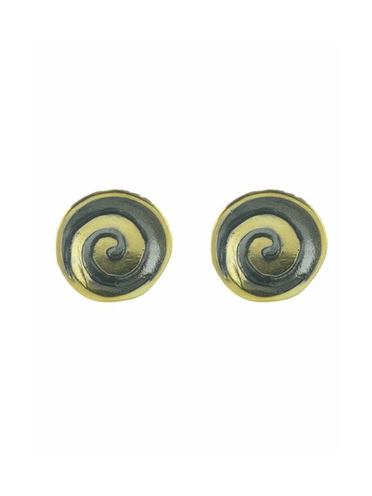 Earrings made of Silver Gold Plated