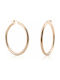 Earrings Hoops made of Pink Gold