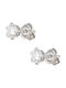 Earrings made of Platinum with Stones