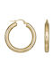 Earrings Hoops made of Gold 9K