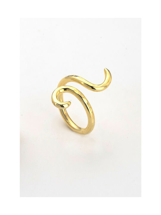 Women's Gold Plated Silver Ring