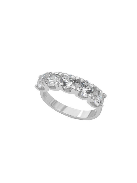 Women's White Gold Ring 9K