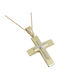 Women's Gold Cross 14K with Chain