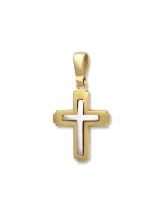 Femeiesc Aur Cruce 14K