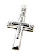 White Gold Cross 14K