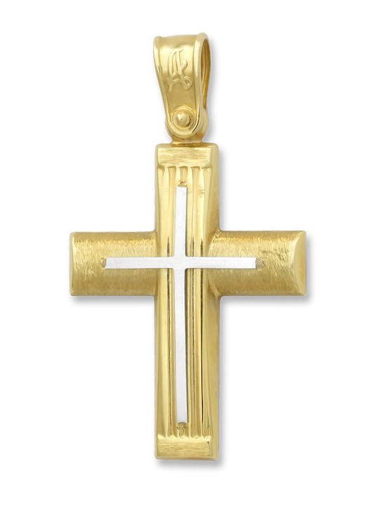 Goldjewels Women's Gold Cross 14K