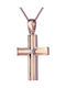 Women's Rose Gold Cross 14K