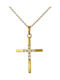 Damen Gold Kreuz 14K