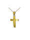 Damen Gold Kreuz 14K