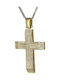 Femeiesc Aur Cruce 14K