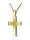 Femeiesc Aur Cruce 14K