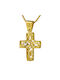 Femeiesc Aur Cruce 14K