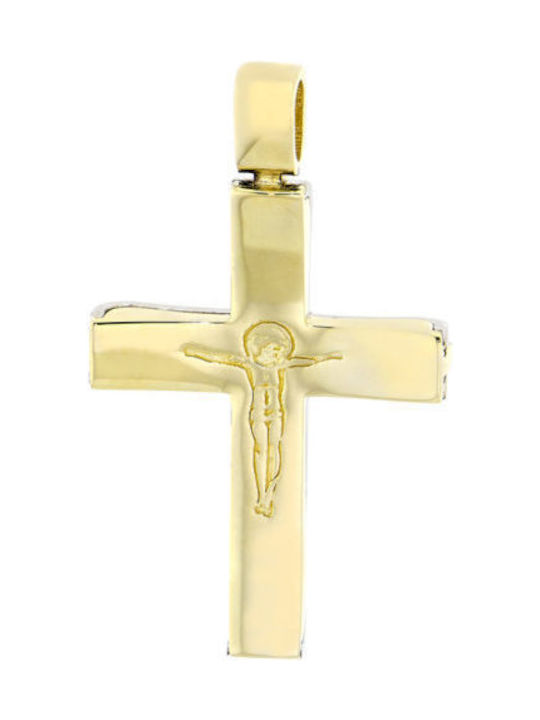 Femeiesc Aur Cruce 14K