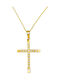 Women's Gold Cross 9K with Chain