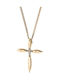 Women's Rose Gold Cross 14K with Chain