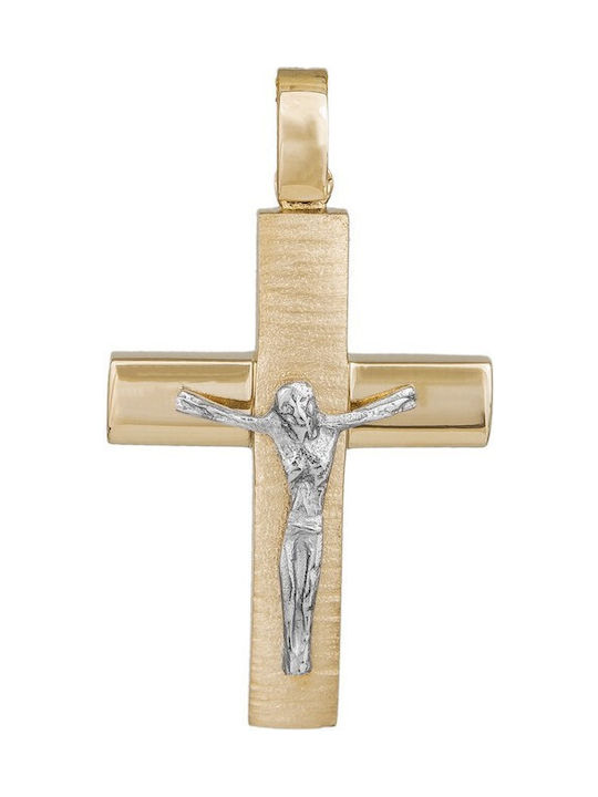 Men's Gold Cross 14K