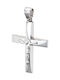 White Gold Cross 14K