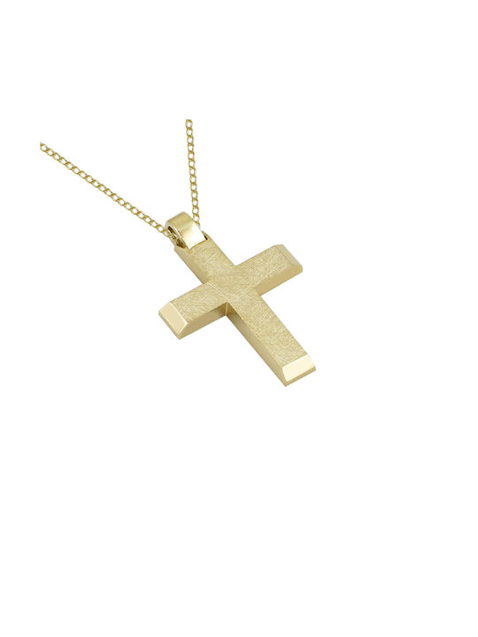 Gold Cross 14K with Chain