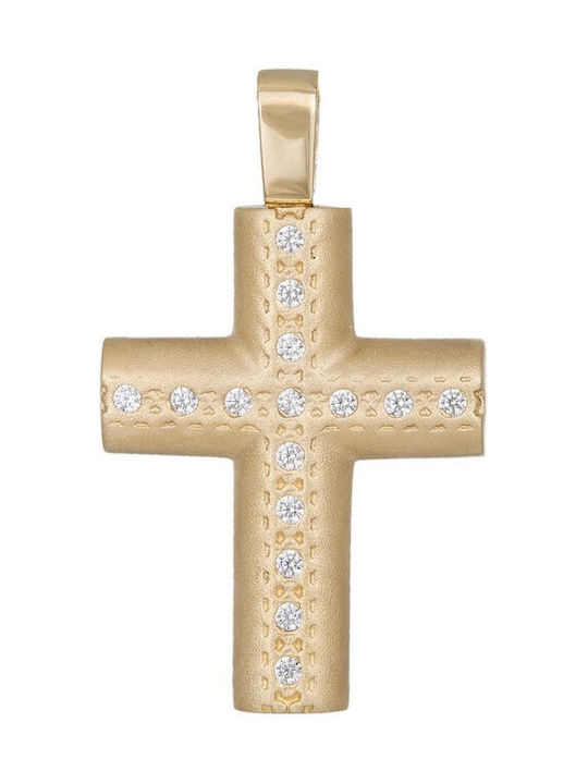 Femeiesc Aur Cruce 14K