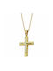 Gold Cross 9K with Chain