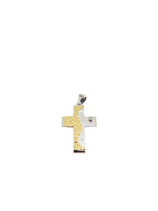 Mentzos Gold Cross 14K