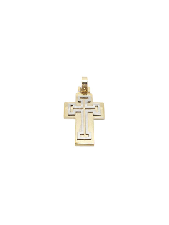 Mentzos Gold Cross 14K