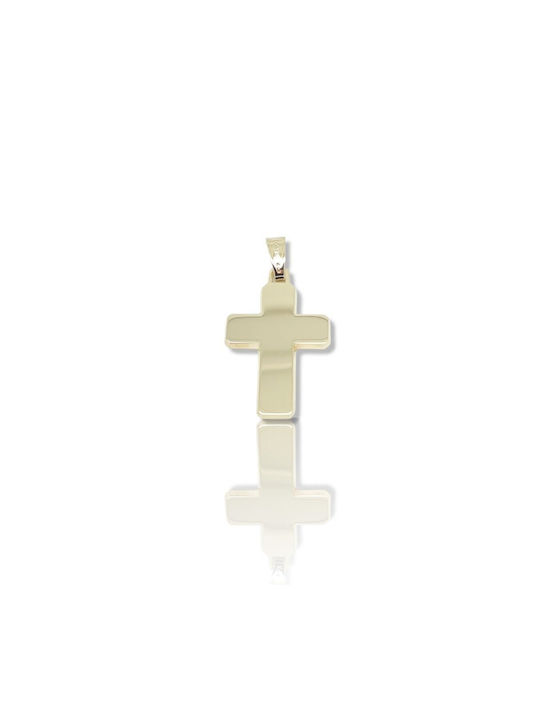 Mentzos Gold Kreuz 14K