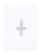 Kirkikosmima Women's White Gold Cross 14K