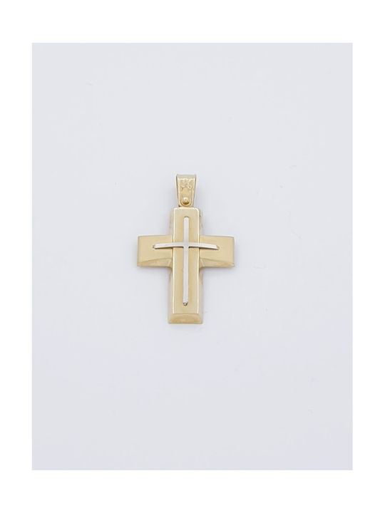 Kirkikosmima Herren Gold Kreuz 14K