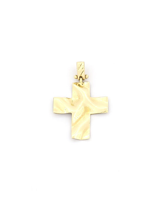 Kirkikosmima Herren Gold Kreuz 14K