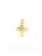 Kirkikosmima Damen Gold Kreuz 14K