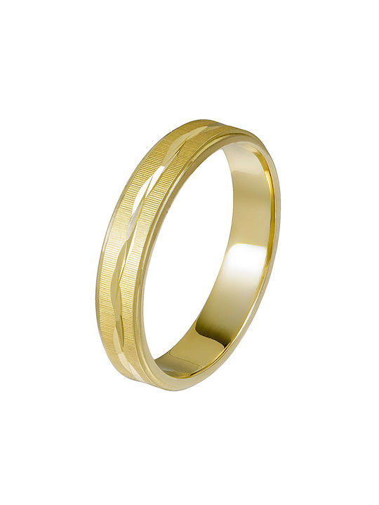 Wedding Ring Gold Plated