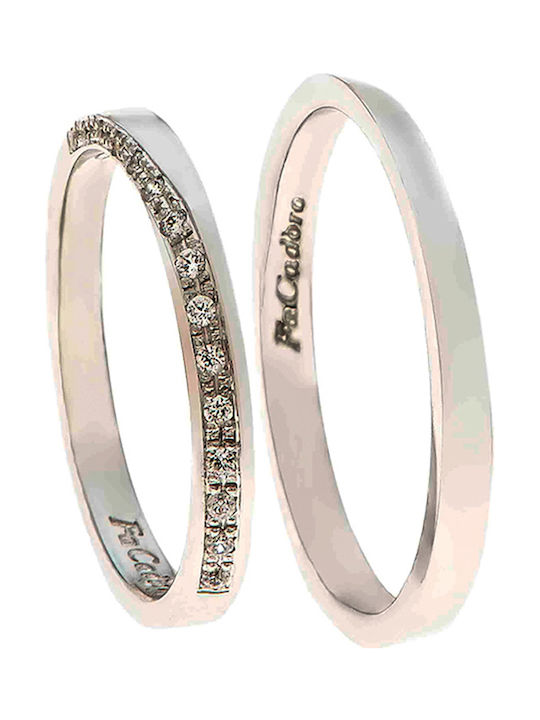 Fa Cad'oro Wedding Rings 14K