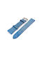 Leather Strap Blue 16mm