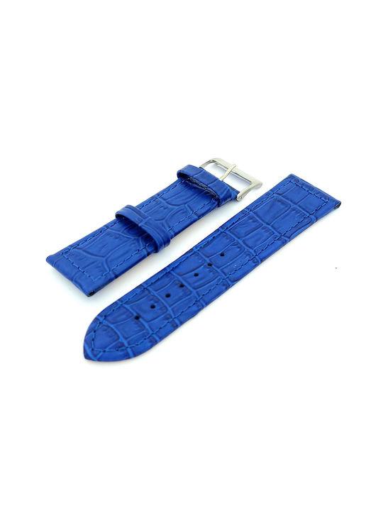 Leather Strap Blue 26mm