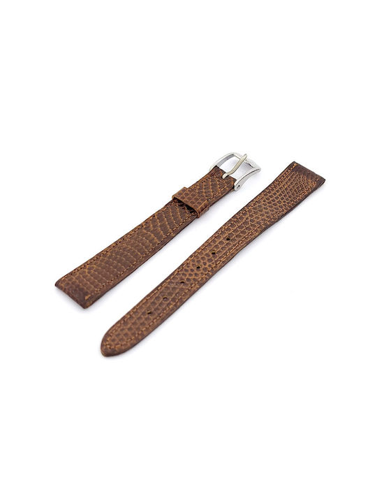 Leather Strap Brown 14mm