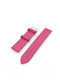 Leather Strap Pink 20mm