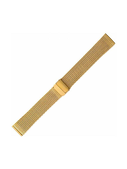 Metallic Bracelet Gold 22mm