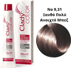 Clady Цвят Бои За Коса № 9.31 Много Светло Русо...
